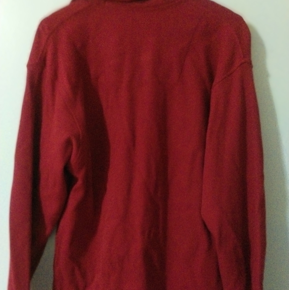 Men's Red Versace Jeans Couture half zip - Picture 3 of 5